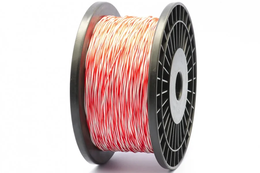 Jumper Wire Red/White 200m drum