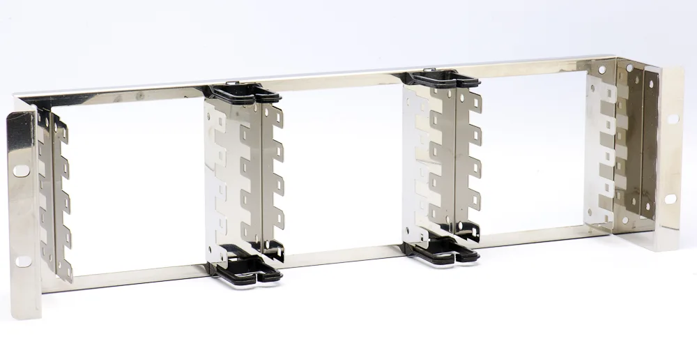 15 Way 19" Recessed Rack-Mount Frame