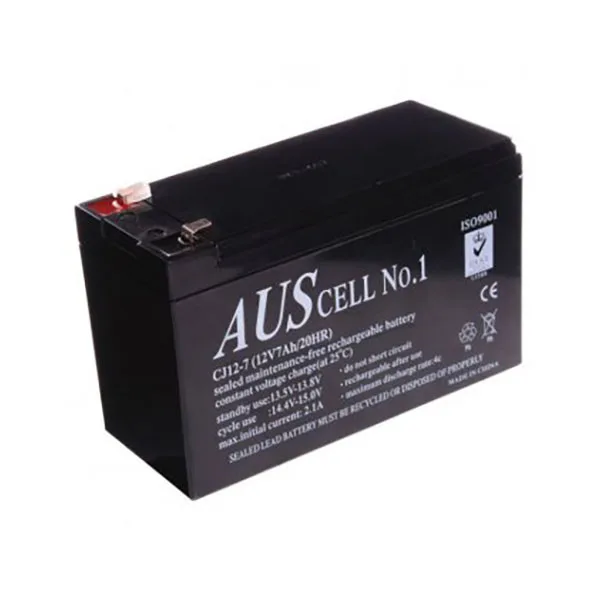 BATTERY, 12 Volt 7 AH sealed lead acid