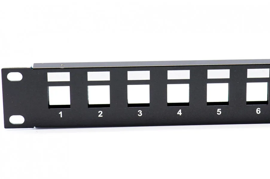 Blank Patch Panel 8 port keystone