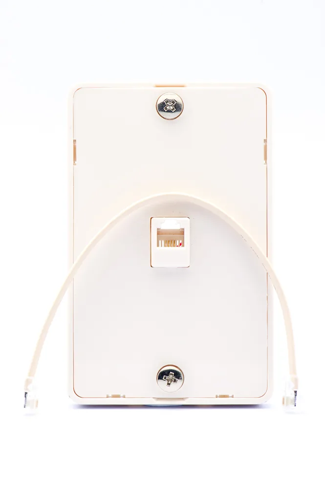 Wall Plate RJ12 Phone-Mount