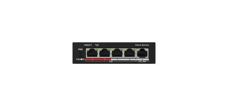 4 Port Fast Ethernet Unmanaged POE Switch - Image 3