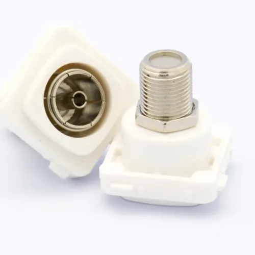 Clipsal Plate Insert F – PAL Connector (COAX)