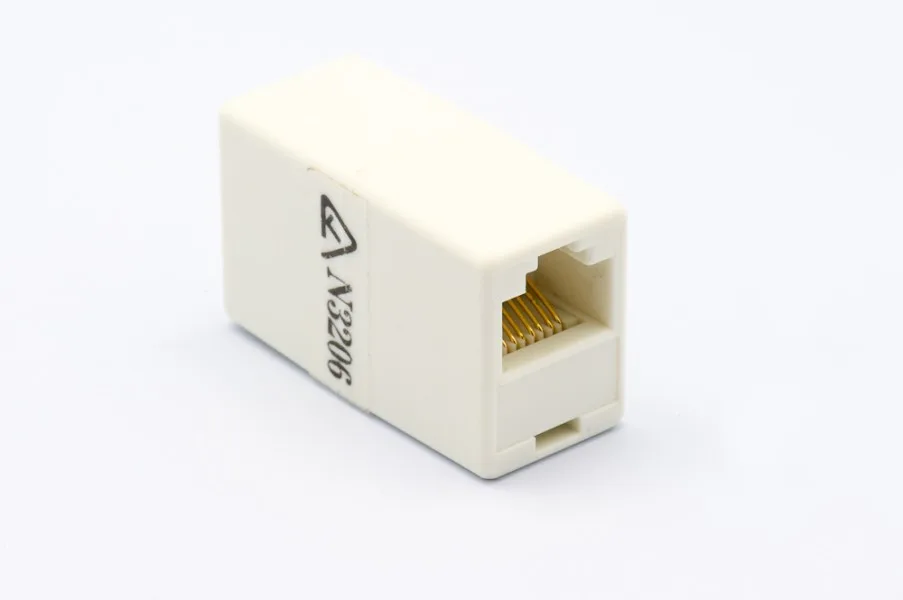 Inline RJ12 6P6C Adaptor (joiner/gender changer)