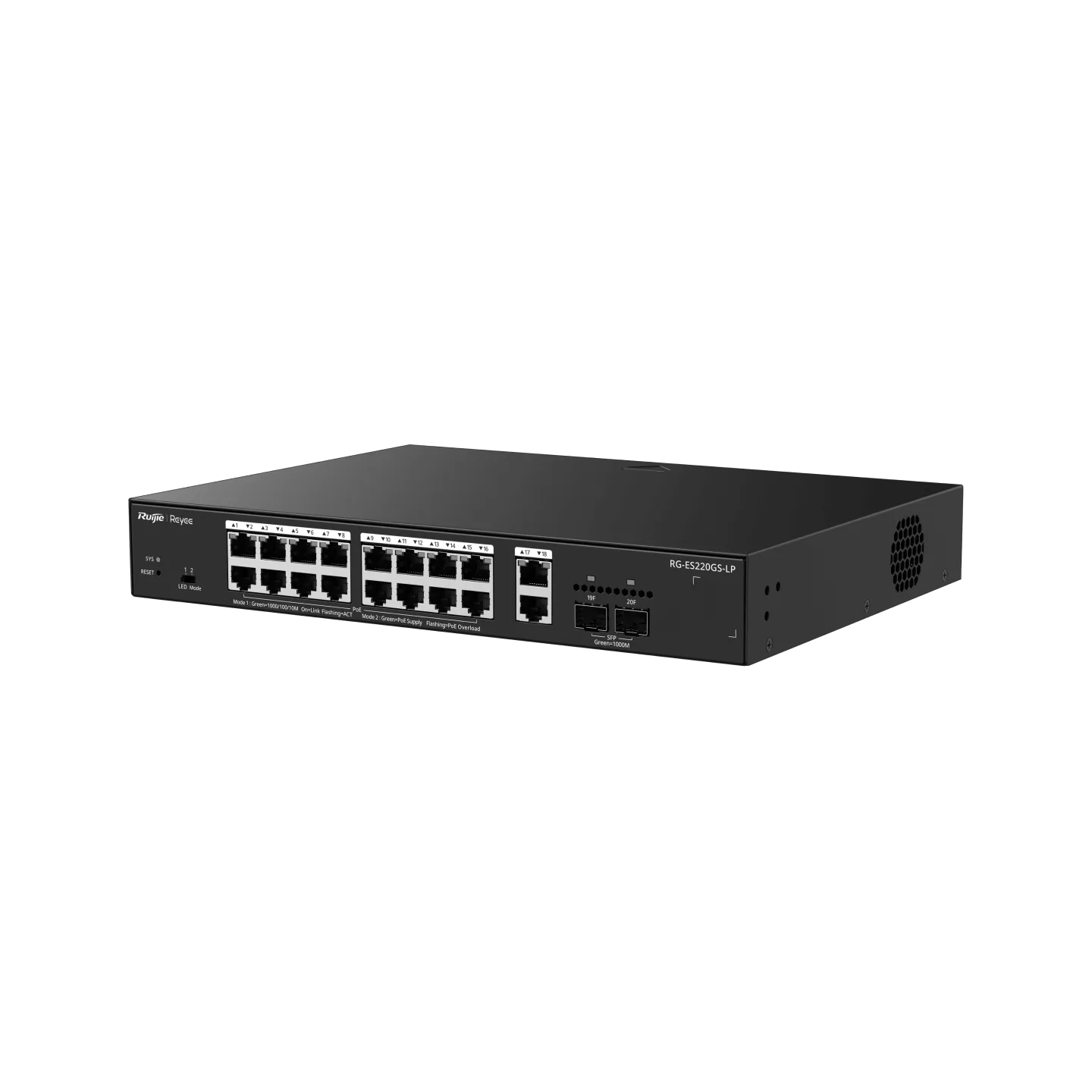 Reyee RG-ES220GS-P 20pt POE Switch